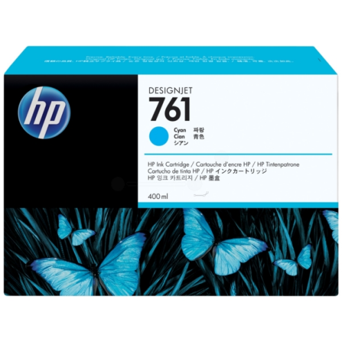 ORIGINAL HP 761 Tintenpatrone cyan 400,00 ml (CM 994 A)