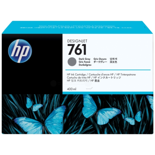 ORIGINAL HP 761 Tintenpatrone grau dunkel 400,00 ml (CM 996 A)