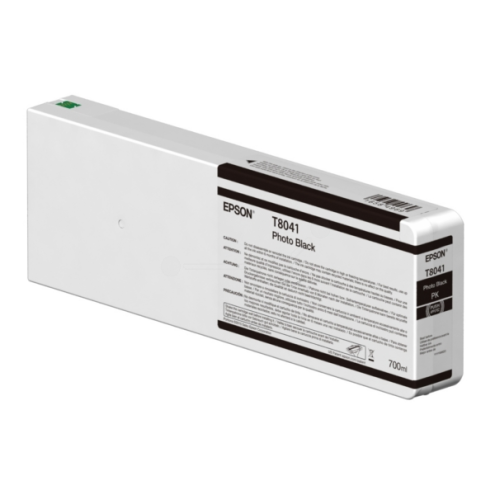 ORIGINAL EPSON T8041 Tintenpatrone schwarz foto 700,00 ml (C 13 T 804100)