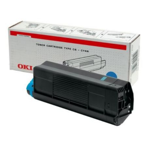 ORIGINAL OKI 42127407 Toner cyan 5.000 Seiten/5%