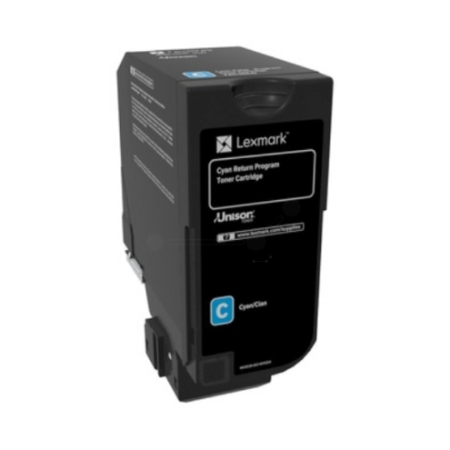 ORIGINAL LEXMARK 74C0H20 Toner-Kit cyan 12.000 Seiten