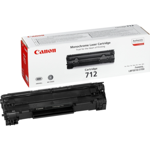 ORIGINAL CANON 712 Tonerkartusche schwarz 1.500 Seiten/5% (1870 B 002)