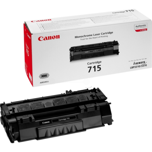 ORIGINAL CANON 715 Tonerkartusche 3.500 Seiten/5% (1975 B 002)