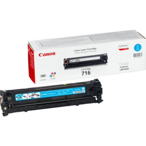 ORIGINAL CANON 716C Tonerkartusche cyan 1.500 Seiten/5% (1979 B 002)