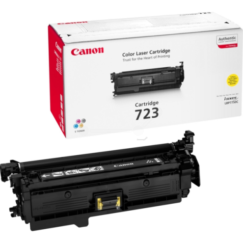 ORIGINAL CANON 723Y Tonerkartusche gelb 8.500 Seiten (2641 B 002)