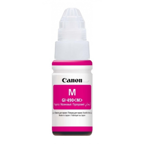 ORIGINAL CANON GI490M Tintenflasche magenta 7.000 Seiten, 70,00 ml (0665 C 001)