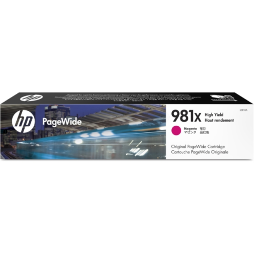 ORIGINAL HP 981X Tintenpatrone magenta 10.000 Seiten, 114,50 ml (L0R10A)