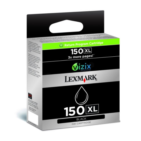 ORIGINAL LEXMARK 150XL Tintenpatrone schwarz High-Capacity return program 750 Seiten (14N1614E)