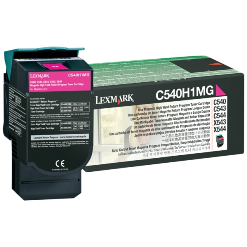 ORIGINAL LEXMARK C540H1MG Toner magenta return program 2.000 Seiten