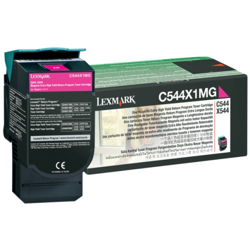 ORIGINAL LEXMARK C544X1MG Toner magenta extra High-Capacity return program 4.000 Seiten