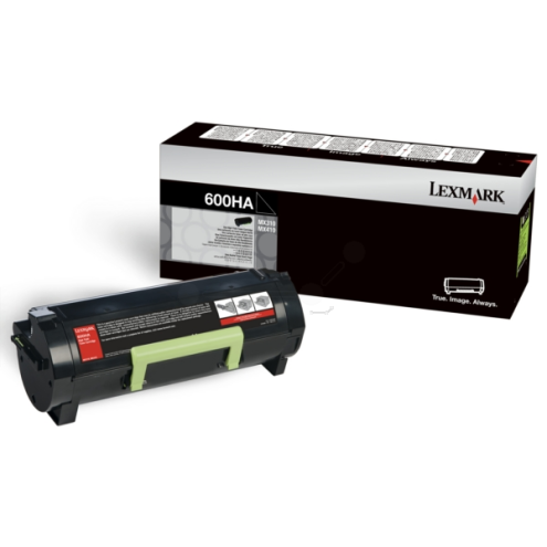 ORIGINAL LEXMARK 600HA Toner-Kit schwarz 10.000 Seiten (60F0HA0)