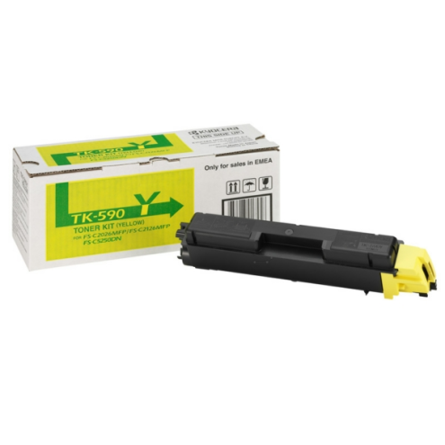 ORIGINAL KYOCERA TK590Y Toner-Kit gelb 5.000 Seiten (1T02KVANL0)