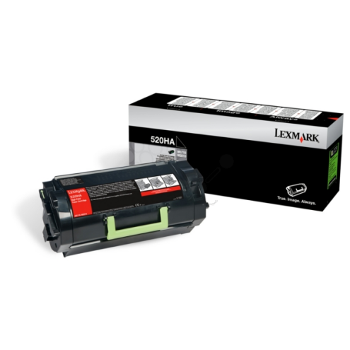 ORIGINAL LEXMARK 520HA Toner-Kit schwarz 25.000 Seiten (52D0HA0)