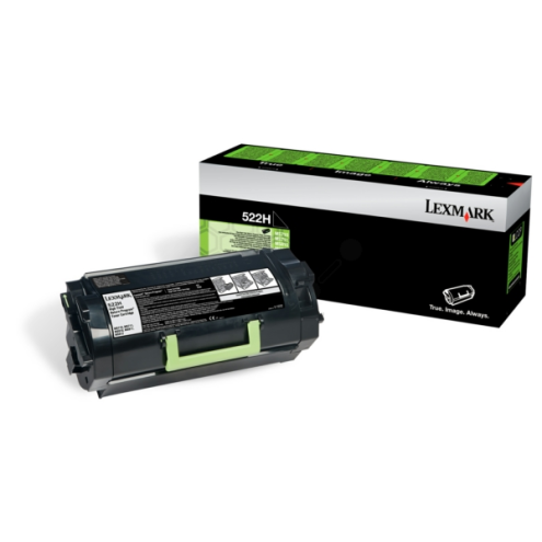 ORIGINAL LEXMARK 522H Toner-Kit schwarz recycelt 25.000 Seiten (52D2H0R)