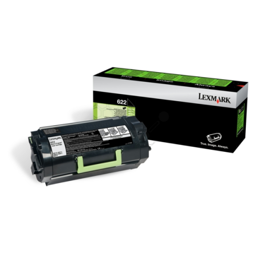 ORIGINAL LEXMARK 622 Toner-Kit schwarz return program 6.000 Seiten (62D2000)