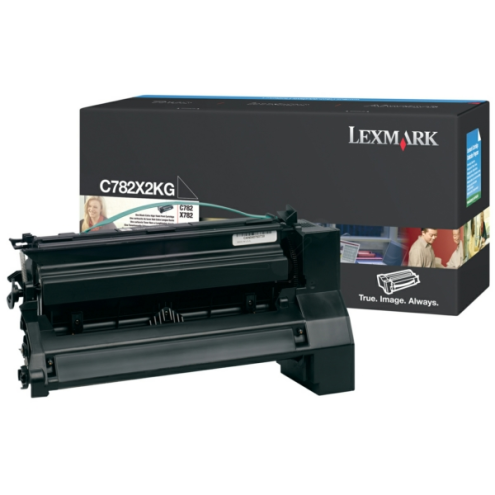 ORIGINAL LEXMARK C782X2KG Tonerkartusche schwarz extra High-Capacity 15.000 Seiten/5%