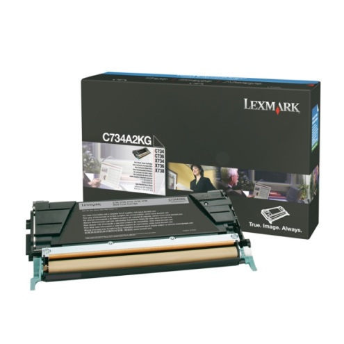ORIGINAL LEXMARK C734A2YG Toner-Kit gelb 6.000 Seiten/5%