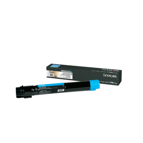 ORIGINAL LEXMARK X950X2CG Toner cyan extra High-Capacity 22.000 Seiten