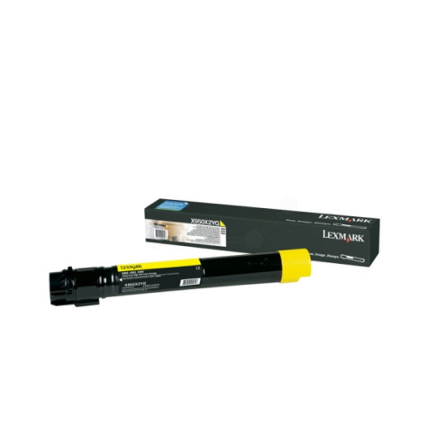 ORIGINAL LEXMARK X950X2YG Toner gelb extra High-Capacity 22.000 Seiten