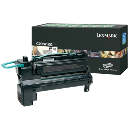 ORIGINAL LEXMARK C780A1KG Tonerkartusche schwarz return program 6.000 Seiten/5%