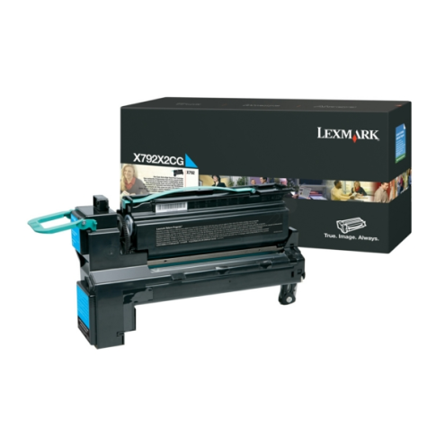 ORIGINAL LEXMARK X792X2CG Tonerkartusche cyan extra High-Capacity 20.000 Seiten/5%