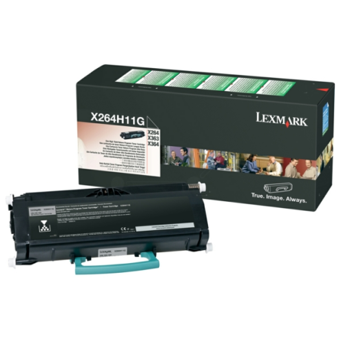 ORIGINAL LEXMARK X264H11G Toner-Kit return program 9.000 Seiten