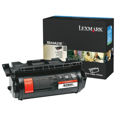 ORIGINAL LEXMARK X644A21E Tonerkartusche schwarz 10.000 Seiten/5%