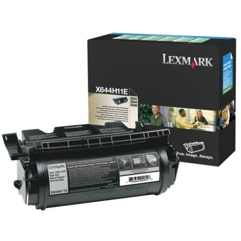 ORIGINAL LEXMARK X644H11E Tonerkartusche schwarz return program 21.000 Seiten