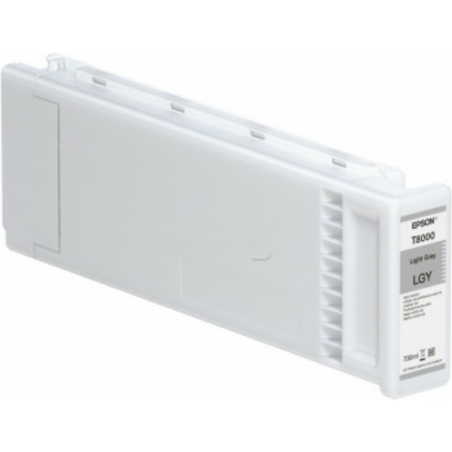 ORIGINAL EPSON T8000 Tintenpatrone fotograu 700,00 ml (C 13 T 800000)