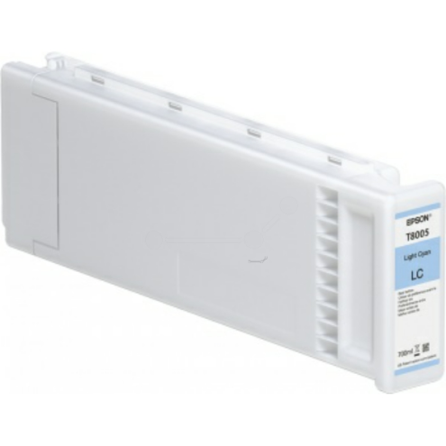 ORIGINAL EPSON T8005 Tintenpatrone cyan hell 700,00 ml (C 13 T 800500)