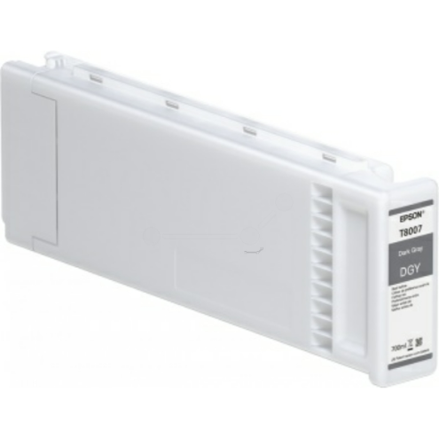 ORIGINAL EPSON T8007 Tintenpatrone grau dunkel 700,00 ml (C 13 T 800700)