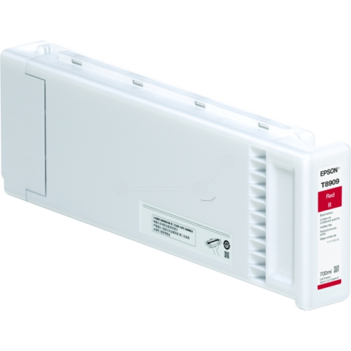 ORIGINAL EPSON T8909 Tintenpatrone rot 700,00 ml (C 13 T 890900)
