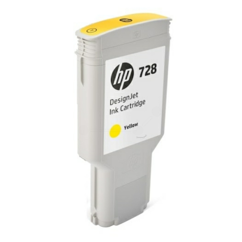ORIGINAL HP 728 Tintenpatrone gelb 300,00 ml (F9K15A)