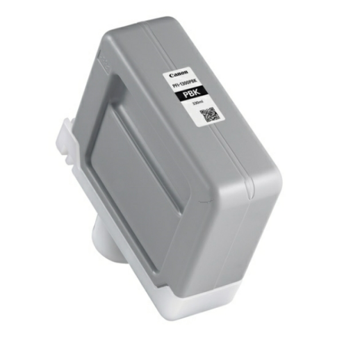 ORIGINAL CANON PFI1300PBK Tintenpatrone schwarz foto 330,00 ml (0811 C 001)
