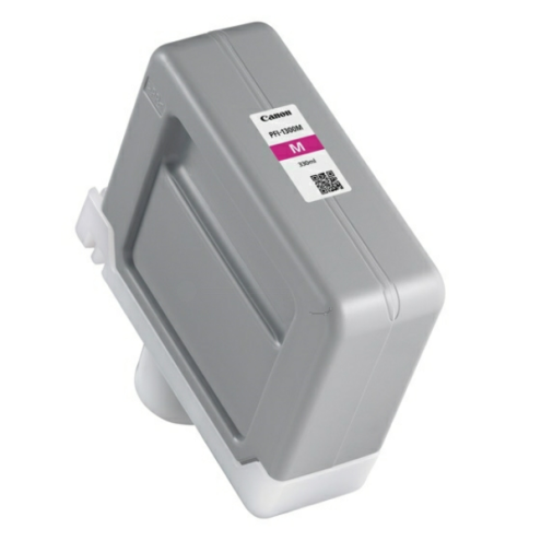 ORIGINAL CANON PFI1300M Tintenpatrone magenta 330,00 ml (0813 C 001)