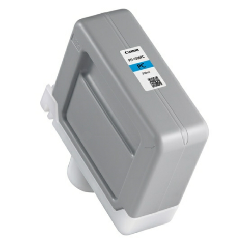 ORIGINAL CANON PFI1300PC Tintenpatrone cyan hell 330,00 ml (0815 C 001)