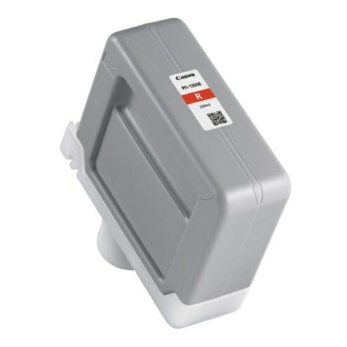 ORIGINAL CANON PFI1300R Tintenpatrone rot 330,00 ml (0819 C 001)