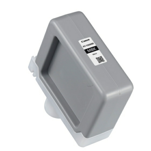 ORIGINAL CANON PFI1100MBK Tintenpatrone schwarz matt 160,00 ml (0849 C 001)