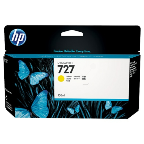ORIGINAL HP 727 Tintenpatrone gelb 300,00 ml (F9J78A)