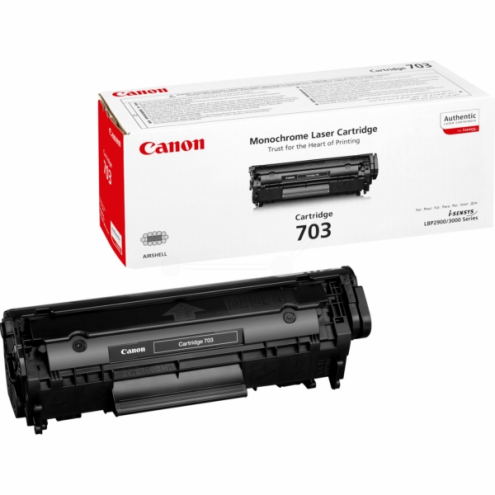 ORIGINAL CANON 703 Tonerkartusche schwarz 2.000 Seiten/5% (7616 A 005)