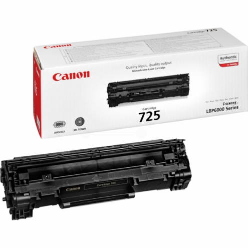 ORIGINAL CANON 725 Tonerkartusche schwarz 1.600 Seiten (3484 B 002)