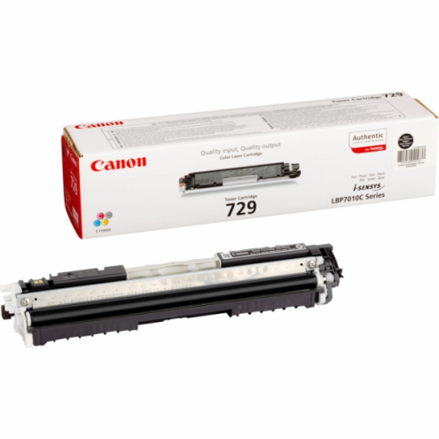 ORIGINAL CANON 729BK Toner schwarz 1.200 Seiten (4370 B 002)