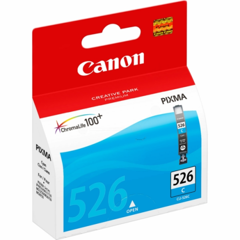 ORIGINAL CANON CLI526C Tintenpatrone cyan 462 Seiten, 9,00 ml (4541 B 001)