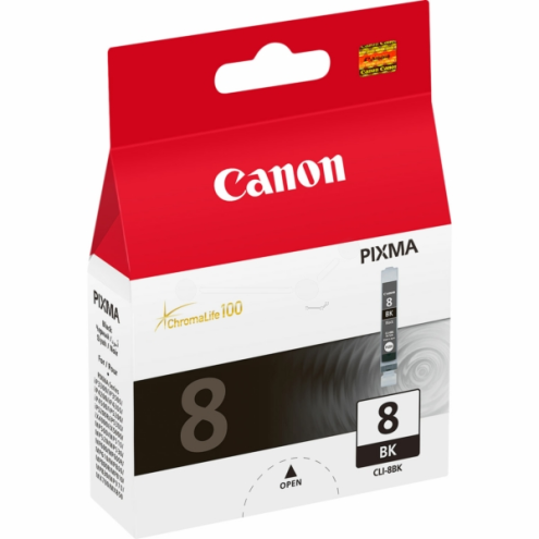 ORIGINAL CANON CLI8BK Tintenpatrone schwarz 400 Seiten, 13,00 ml (0620 B 001)