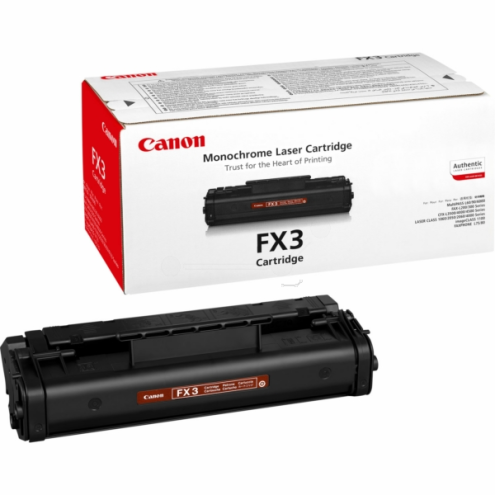 ORIGINAL CANON FX3 Tonerkartusche schwarz 2.700 Seiten/5% (1557 A 003)