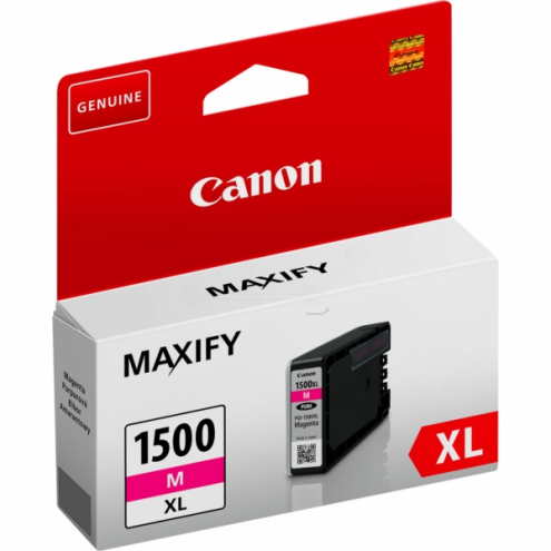 ORIGINAL CANON PGI1500XLM Tintenpatrone magenta 780 Seiten, 12,00 ml (9194 B 001)