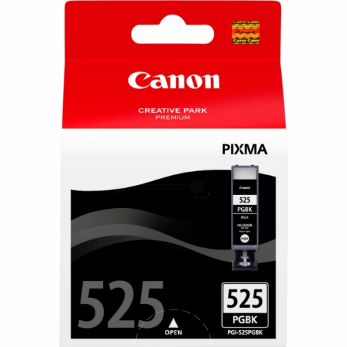 ORIGINAL CANON PGI525PGBK Tintenpatrone schwarz pigmentiert 311 Seiten, 19,00 ml (4529 B 001)