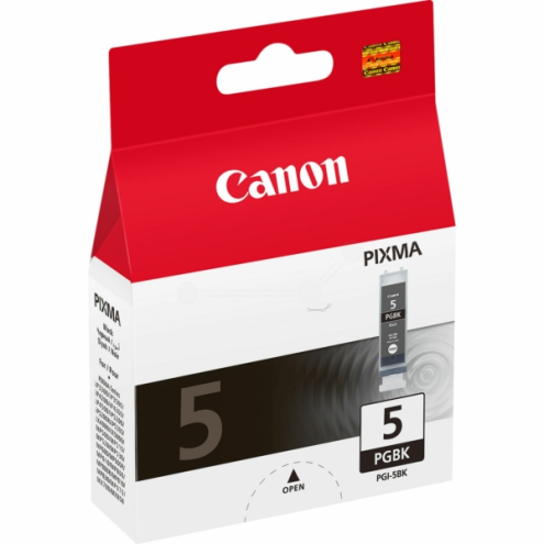 ORIGINAL CANON PGI5BK Tintenpatrone schwarz pigmentiert 505 Seiten, 26,00 ml (0628 B 001)
