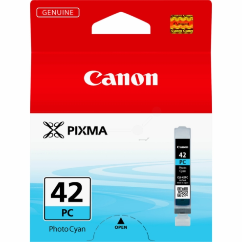 ORIGINAL CANON CLI42PC Tintenpatrone cyan hell 13,00 ml (6388 B 001)
