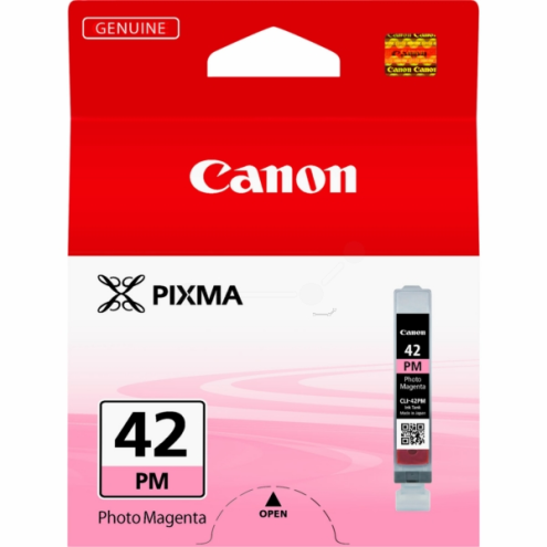 ORIGINAL CANON CLI42PM Tintenpatrone magenta hell 13,00 ml (6389 B 001)